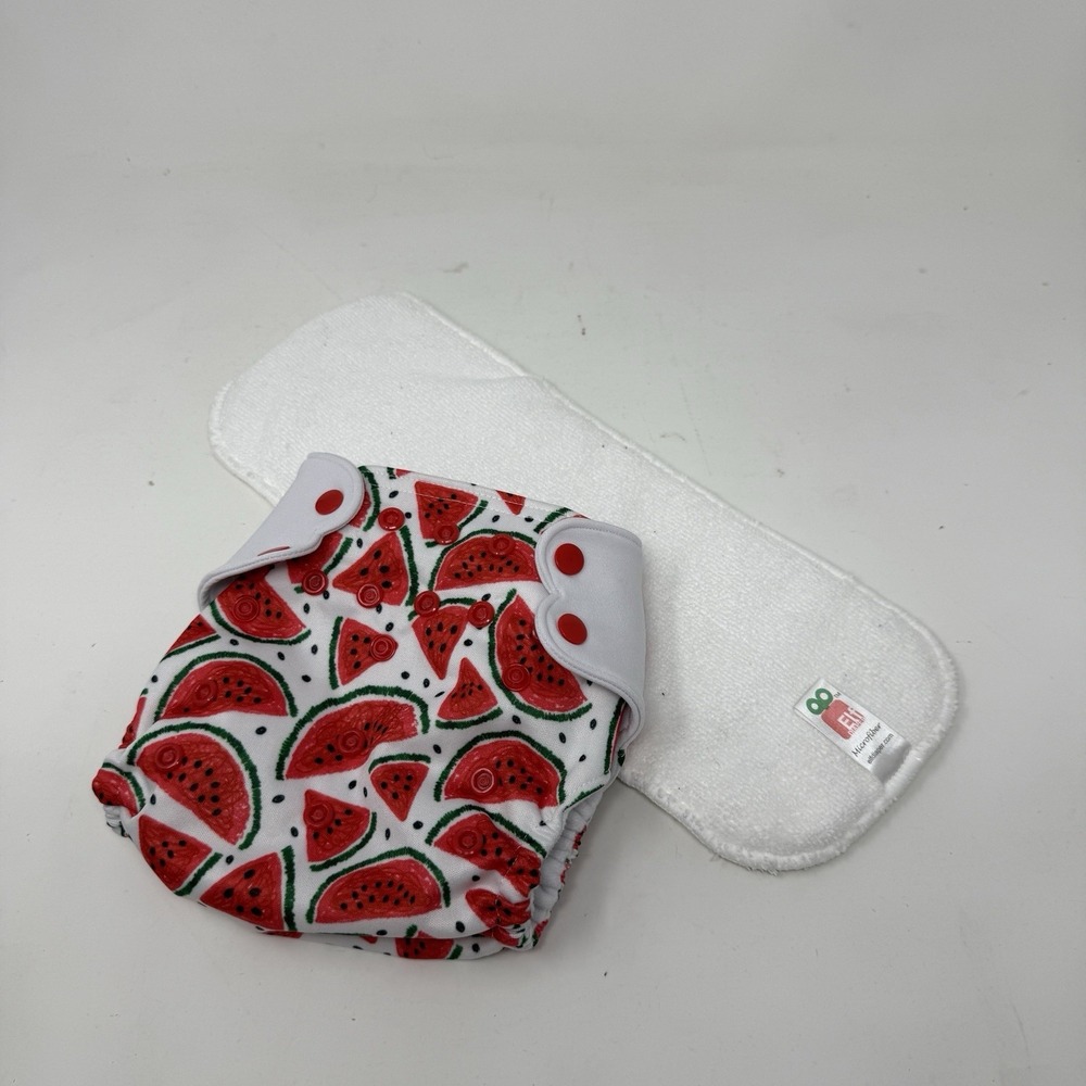 Elf Diapers Cloth Diapers One Size Adjustable Washable Pocket Diaper w/ Insert